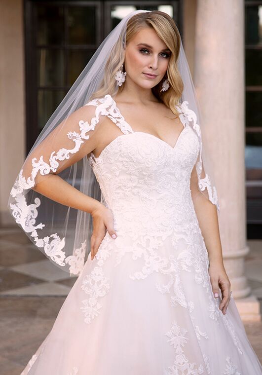 Casablanca Bridal 2383 Carmella A-Line Wedding Dress - 7