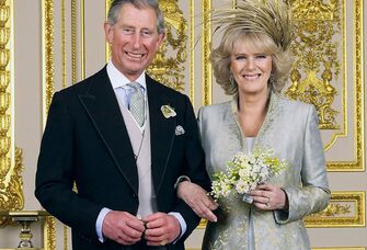 Prince Charles and Duchess Camilla on their wedding day.