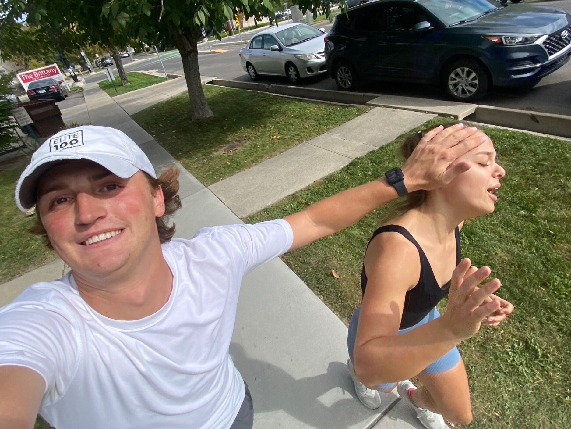 Picture of jackson ran a marathon, that was pretty cool