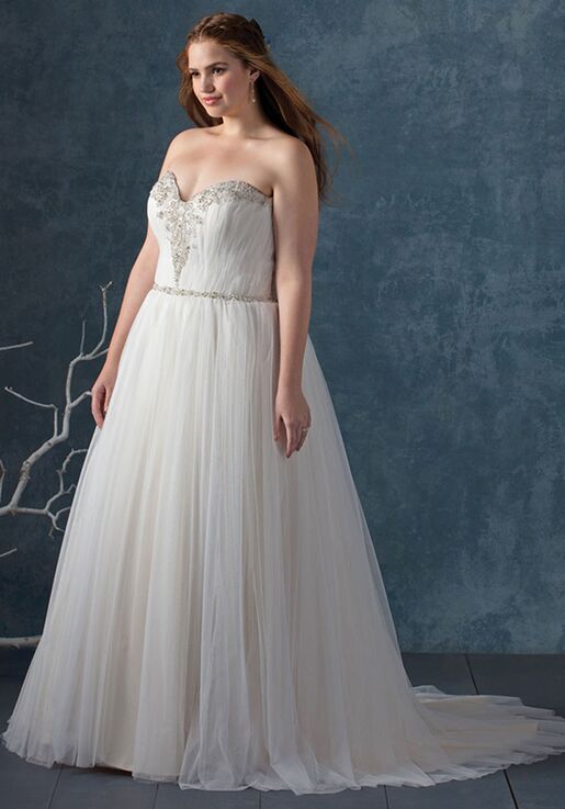 Beloved by Casablanca Bridal BL238 Sky A-Line Wedding Dress - 6