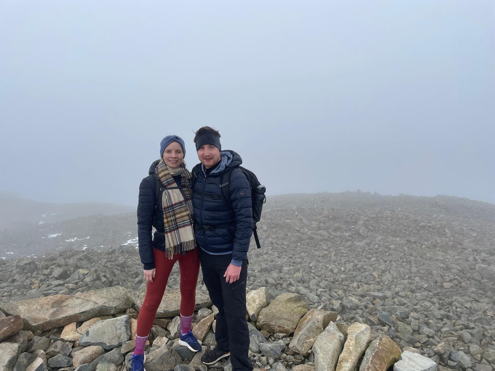 Hiking Scafell Pike over Easter