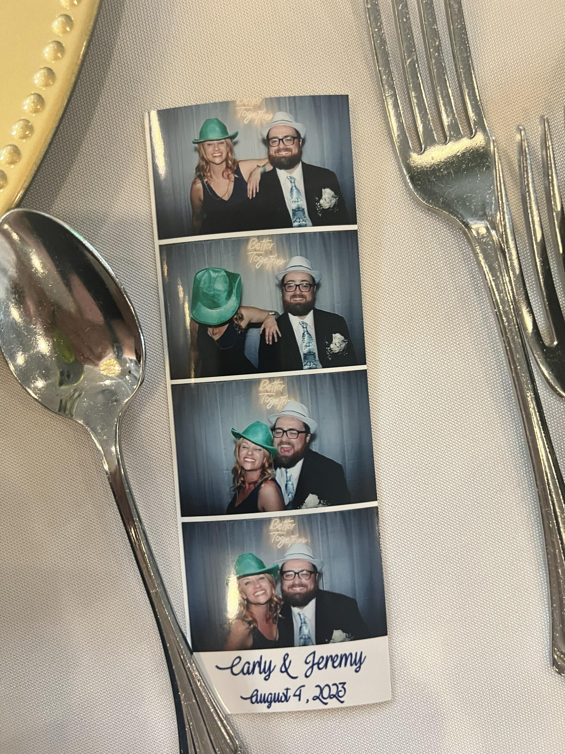 MJ & AJ at Carly & Jeremy's Wedding