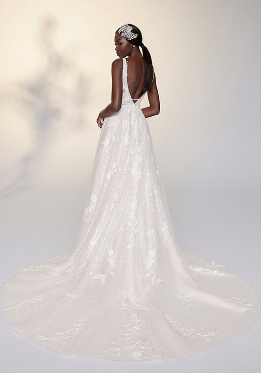 Justin Alexander Signature Yvonne A-Line Wedding Dress - 5