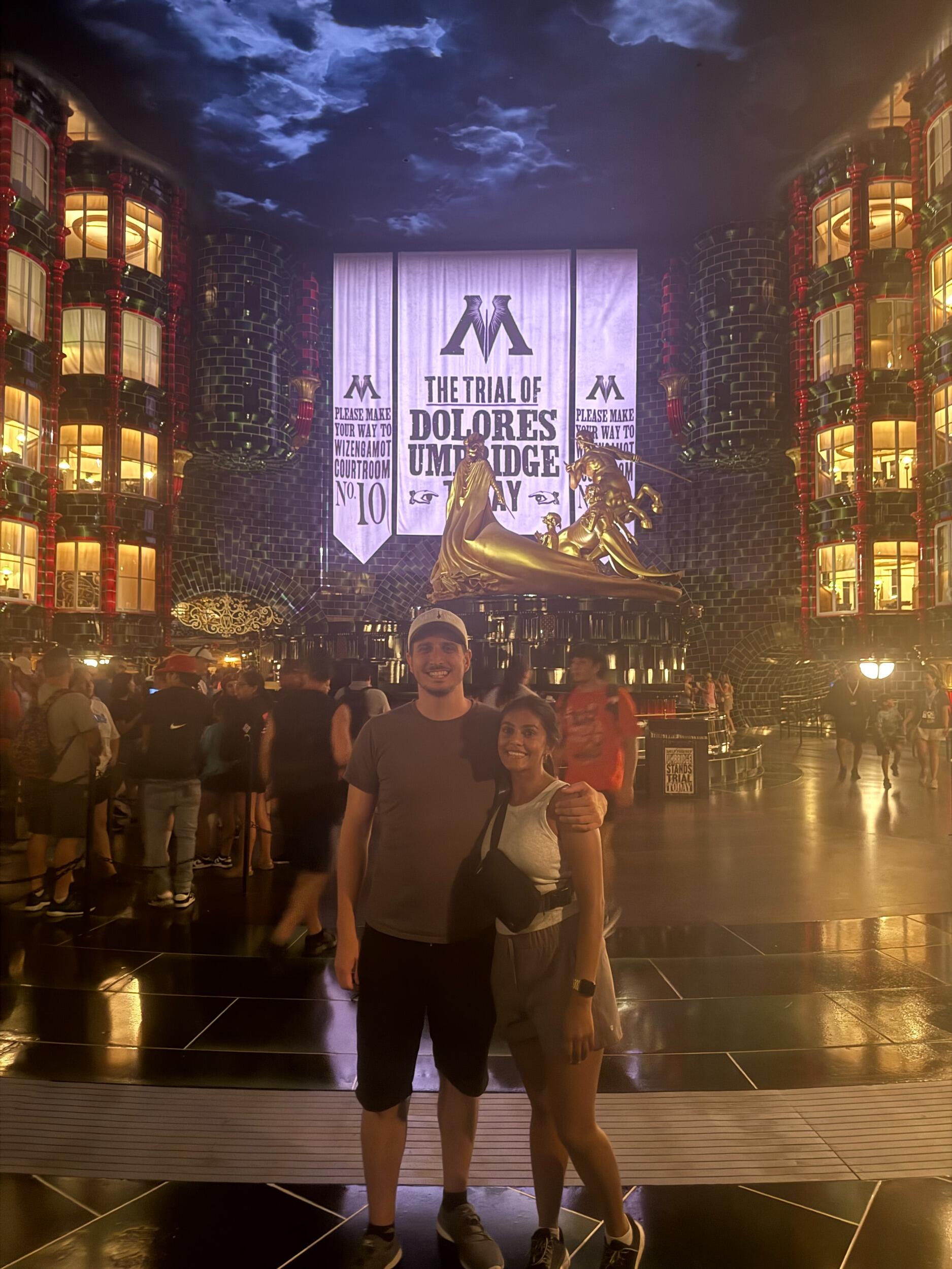 Nate takes Kinjal to the new Universal Park, Epic, for her birthday. 
