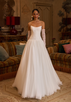Moonlight Collection J6977 A-Line Wedding Dress