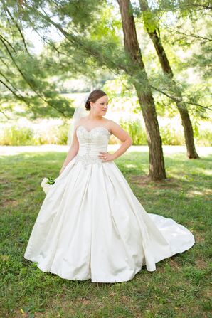 Beaded Ball Gown Wedding Dress