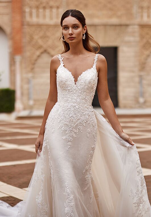 Val Stefani Paulina Mermaid Wedding Dress - 3