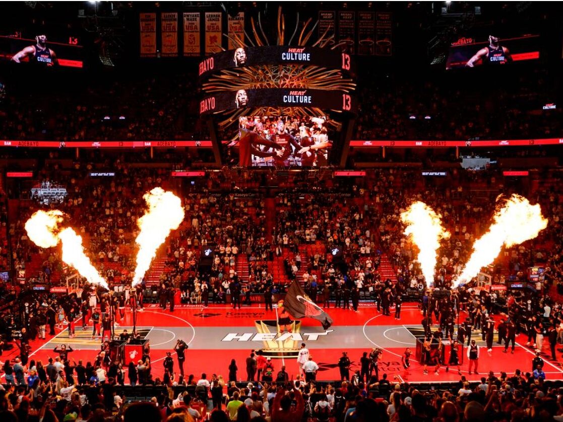 Picture of Miami Heat Game