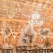 Barn Reception With Tall Pampas Grass Centerpieces