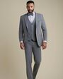 BLACKTIE SAVOY Medium Grey Wedding Suit Grey Tuxedo - thumbnail - 6