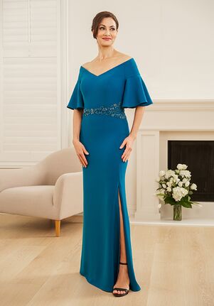 Jade Couture Mother of the Bride by Jasmine K248053 Blue Mother Of The Bride Dress