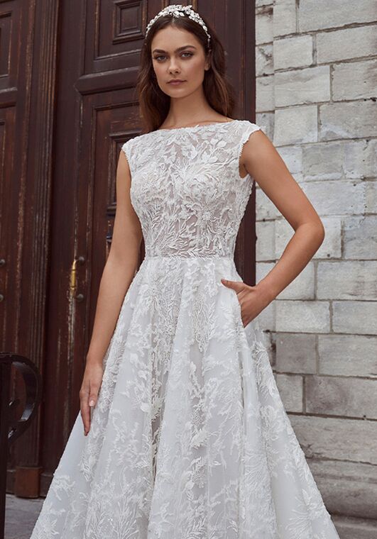 Calla Blanche 124117 Latrice A-Line Wedding Dress - 3