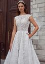 Calla Blanche 124117 Latrice A-Line Wedding Dress - thumbnail - 3