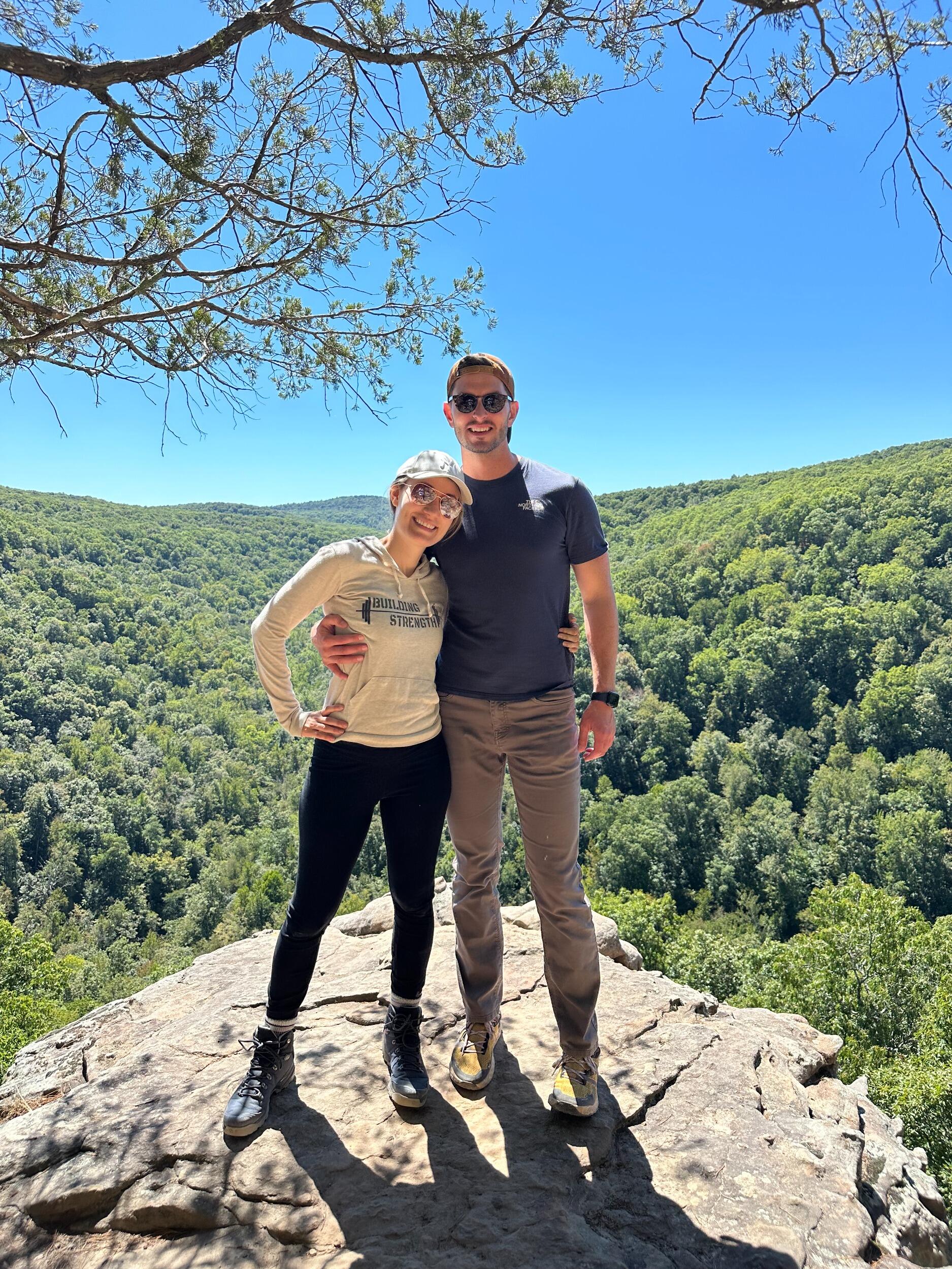 Followed up by amazing views in Northwest Arkansas.