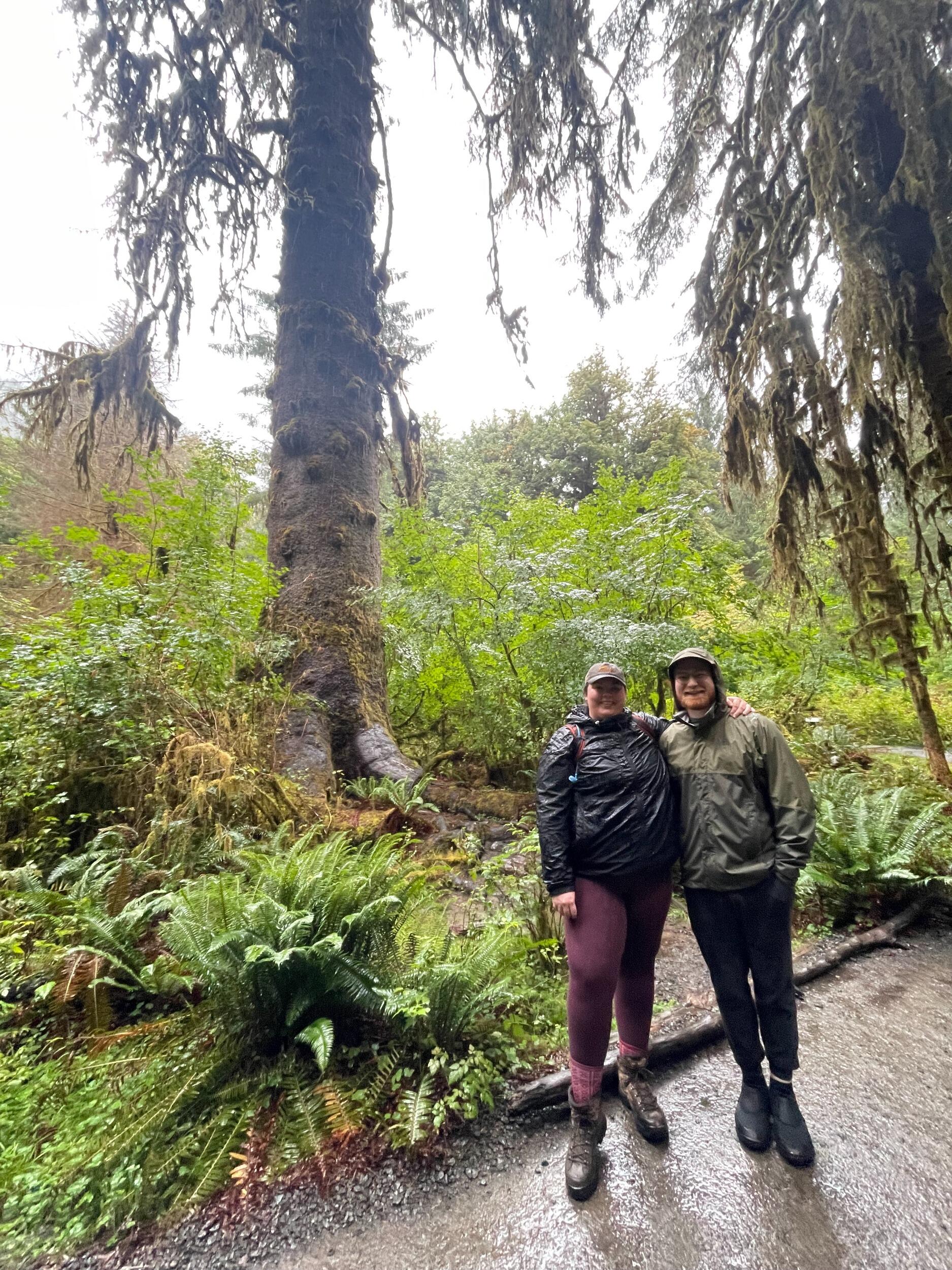 Hiking in the Hoh Rainforest!