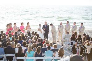 Beach Ceremony at the Sea Crest Beach Hotel