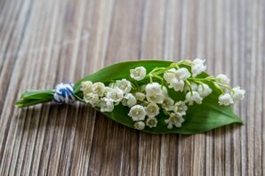 Simple Lily of the Valley Boutonniere