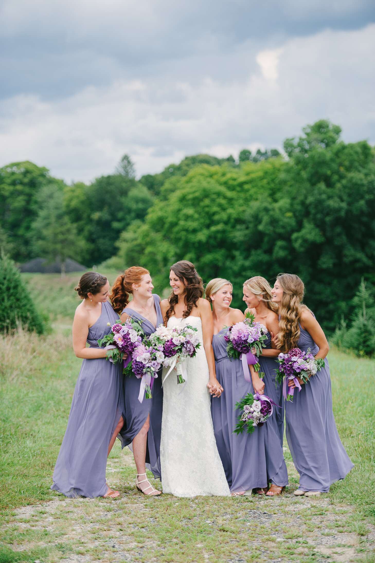 27 Best Lavender Bridesmaid Dresses Your Crew Will Totally Love