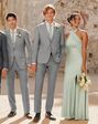 Birdy Grey Suits Taylor Suit in Gray Grey Tuxedo - thumbnail - 6