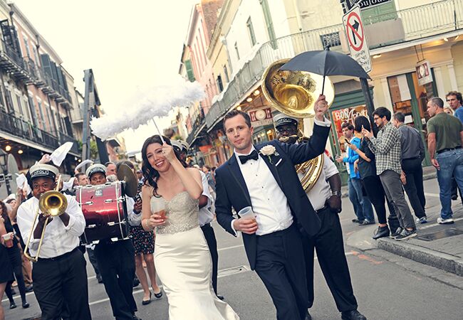 Second Line Wedding Umbrellas New Orleans Authentic Feather Parasols Mardi Gras 