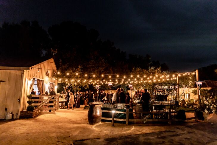 Outdoor Reception at Holman Ranch in Carmel Valley, California