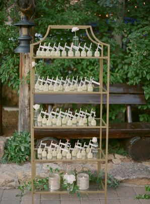 Patron Tequila Escort Card Display