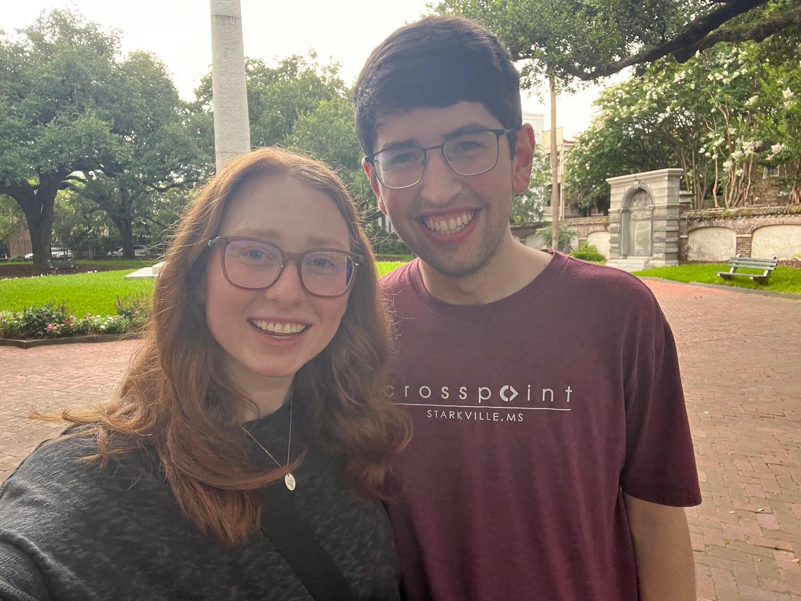 The first of many solo trips as a couple! This trip was to Charleston, SC for July 4th, which quickly became a memorable weekend of walking adventures, a tropical storm, and the breaking down of a car!
