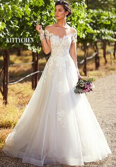 KITTYCHEN JESSICA, H1937 Ball Gown Wedding Dress