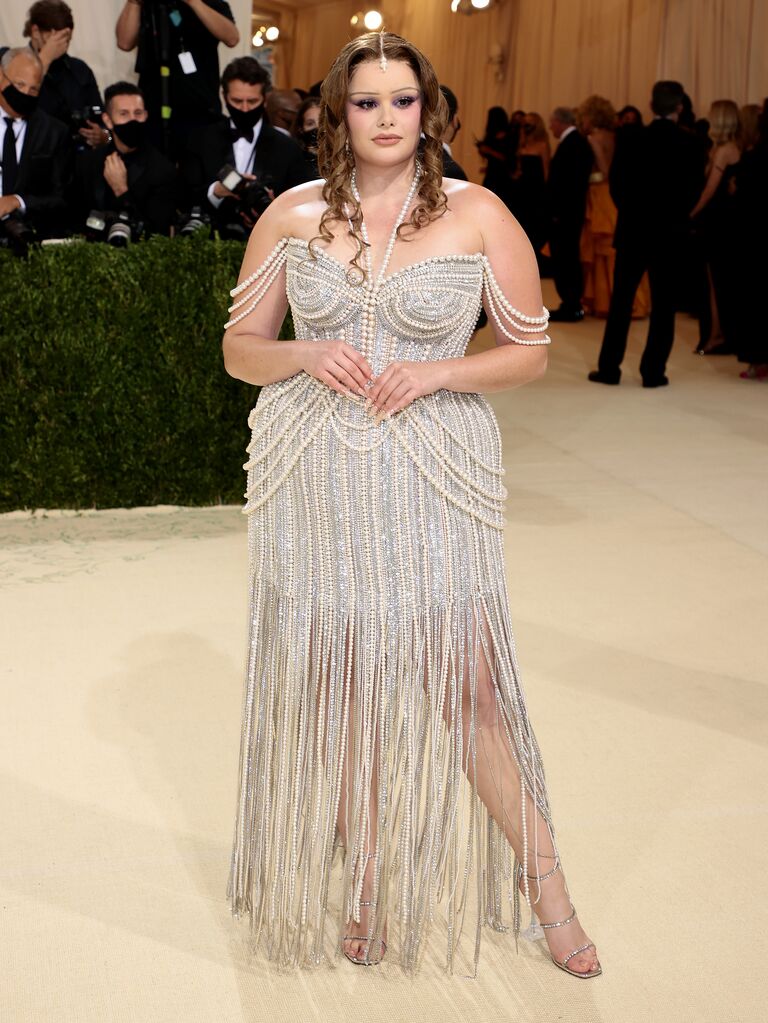 Barbie Ferreira at the Met Gala 2021. 