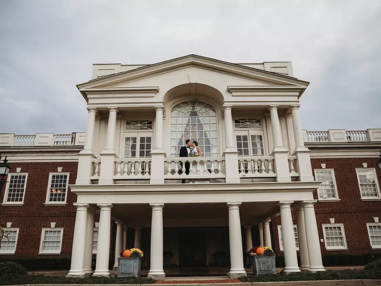 Exterior view of The Philadelphia Cricket Club wedding venue