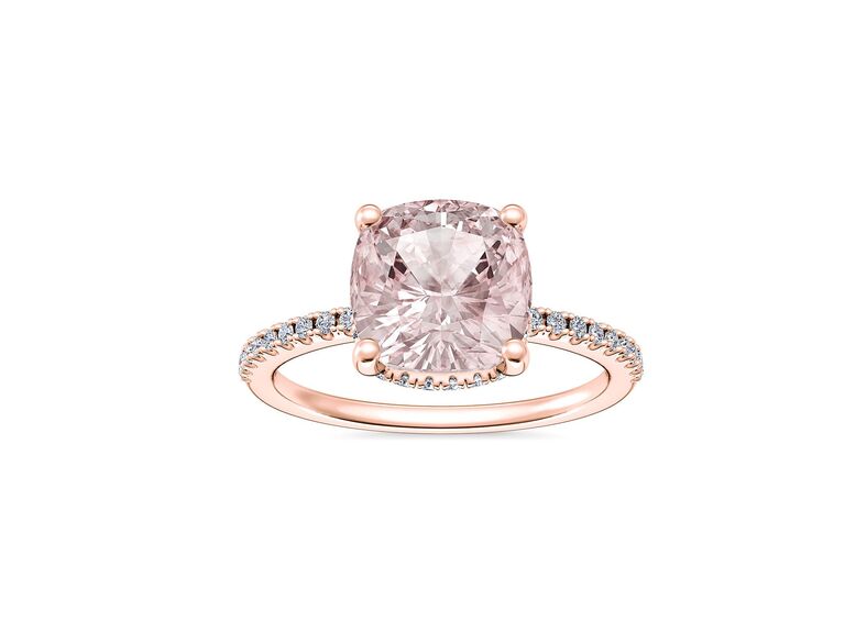 morganite engagement ring