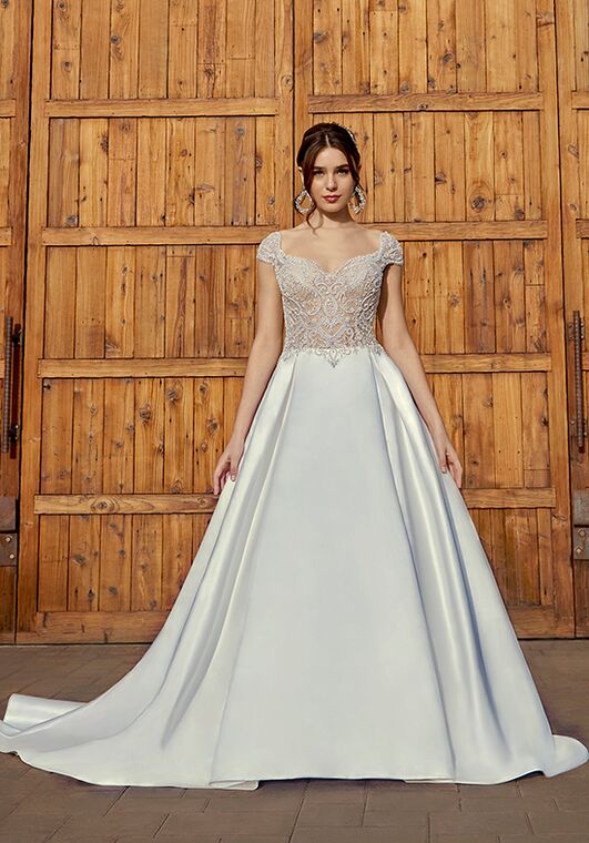 Casablanca Bridal 2416 London A-Line Wedding Dress - 5