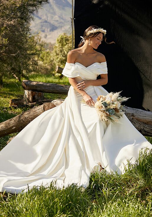 Madison James Karoline Sheath Wedding Dress - 4