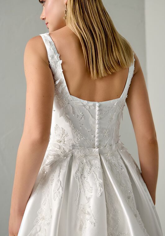 Justin Alexander Signature Carys Fit-and-Flare Wedding Dress - 3