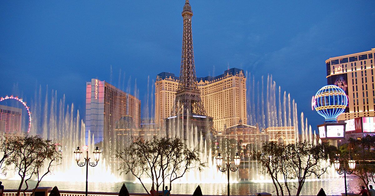 Inside of Paris Las Vegas. I stayed here with my girlfriends when