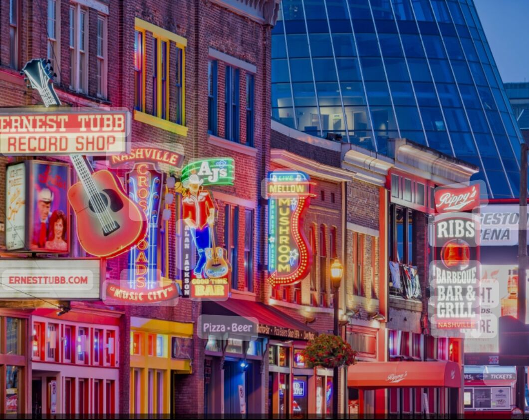 Picture of Broadway- Downtown Nashville 
