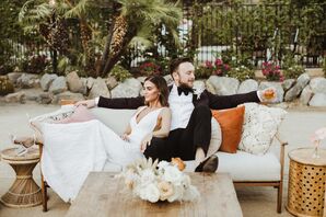Wedding Portraits at Colony 29 in Palm Springs, California