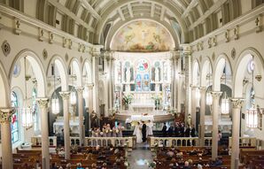 Classic Catholic Ceremony at the Annunciation Catholic Church