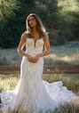 Essense of Australia D3273 Fit-and-Flare Wedding Dress - thumbnail - 1