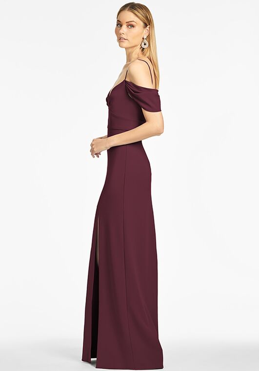 Sachin & Babi Brittany Gown - Deep Wine Sweetheart Bridesmaid Dress - 3