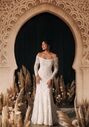 Disney Fairy Tale Weddings Jasmine - DP404 Sheath Wedding Dress - thumbnail - 5