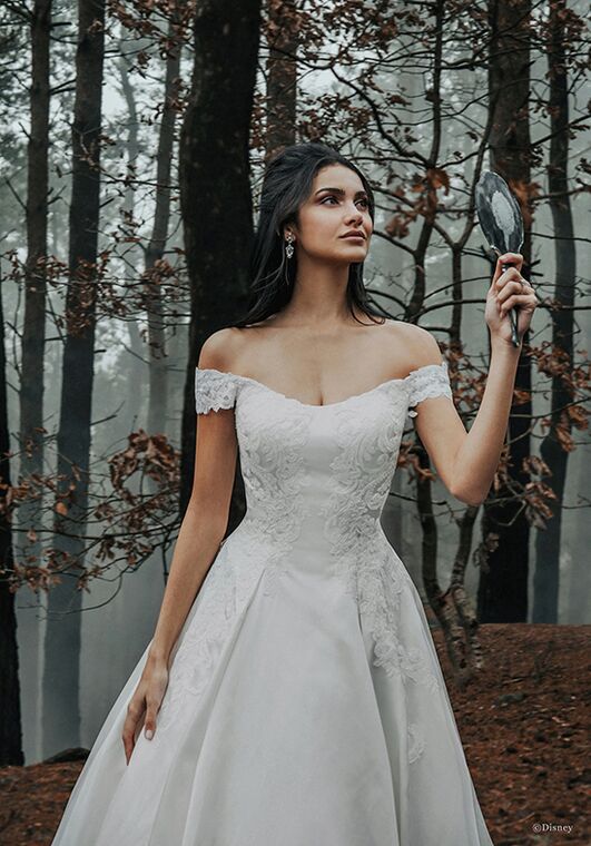 beauty and the beast wedding dress