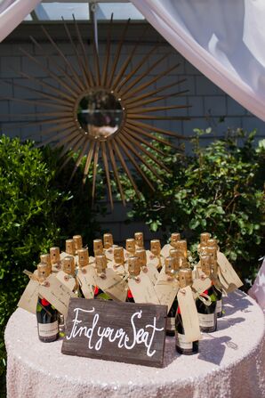 Moet & Chandon Champagne Escort Cards