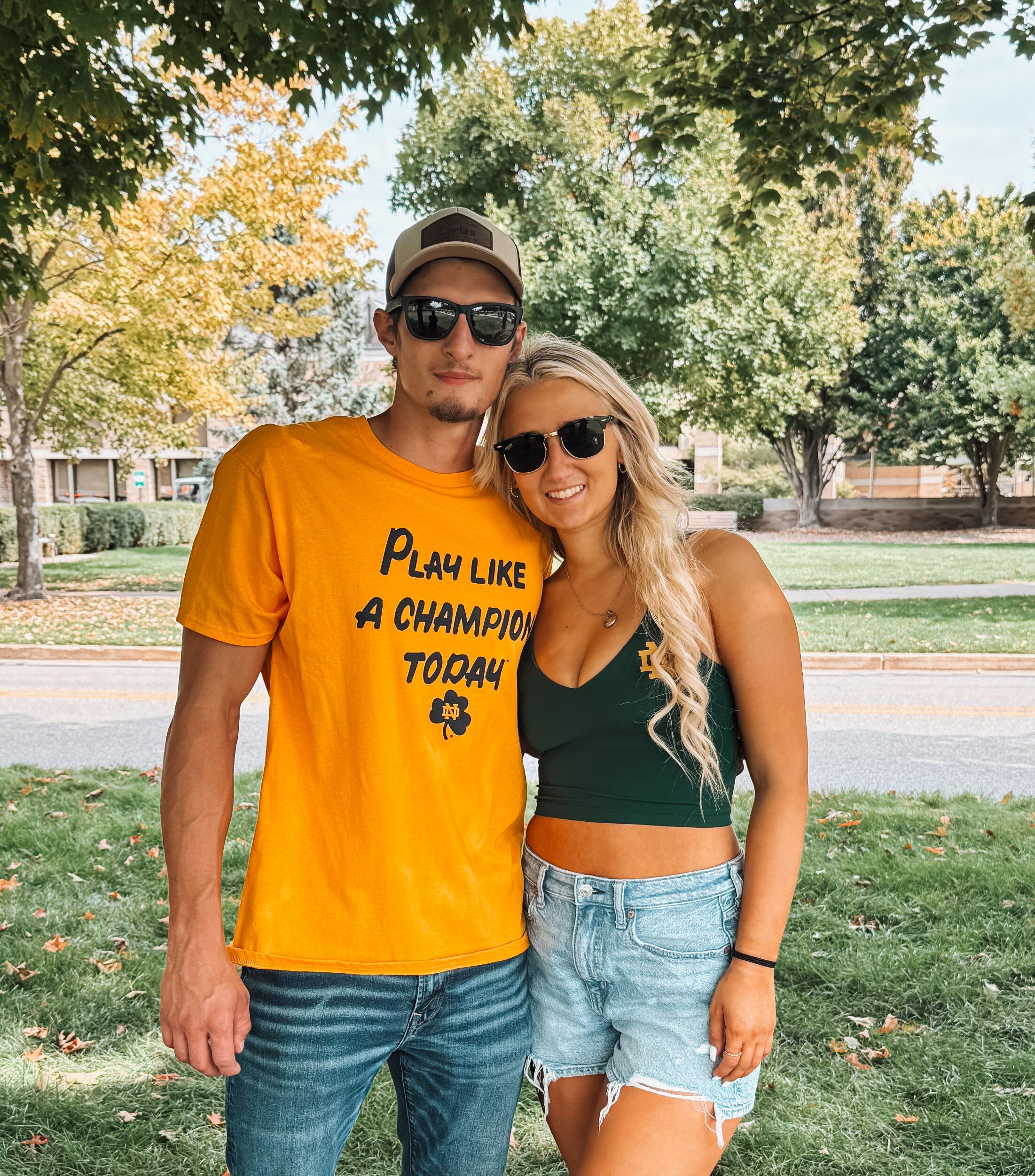 First Notre Dame football game