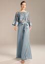 AW Bridal AW Bond Pants Set Blue Mother Of The Bride Dress - thumbnail - 1