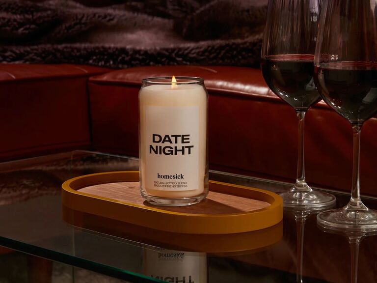 Date Night candle just because gift