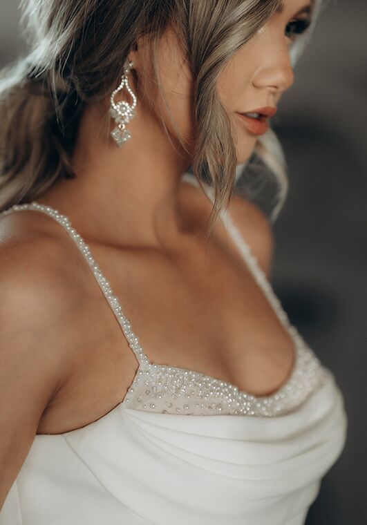 Stella York 7831 Column Wedding Dress - 6