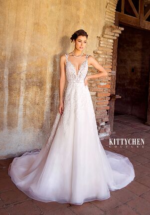 KITTYCHEN Couture AALIYAH, K1938 A-Line Wedding Dress