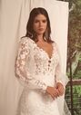 Lillian West 66278 Fit-and-Flare Wedding Dress - thumbnail - 4