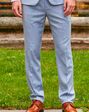BLACKTIE SHARKSKIN Oxford Blue Wedding Suit Blue Tuxedo - thumbnail - 3